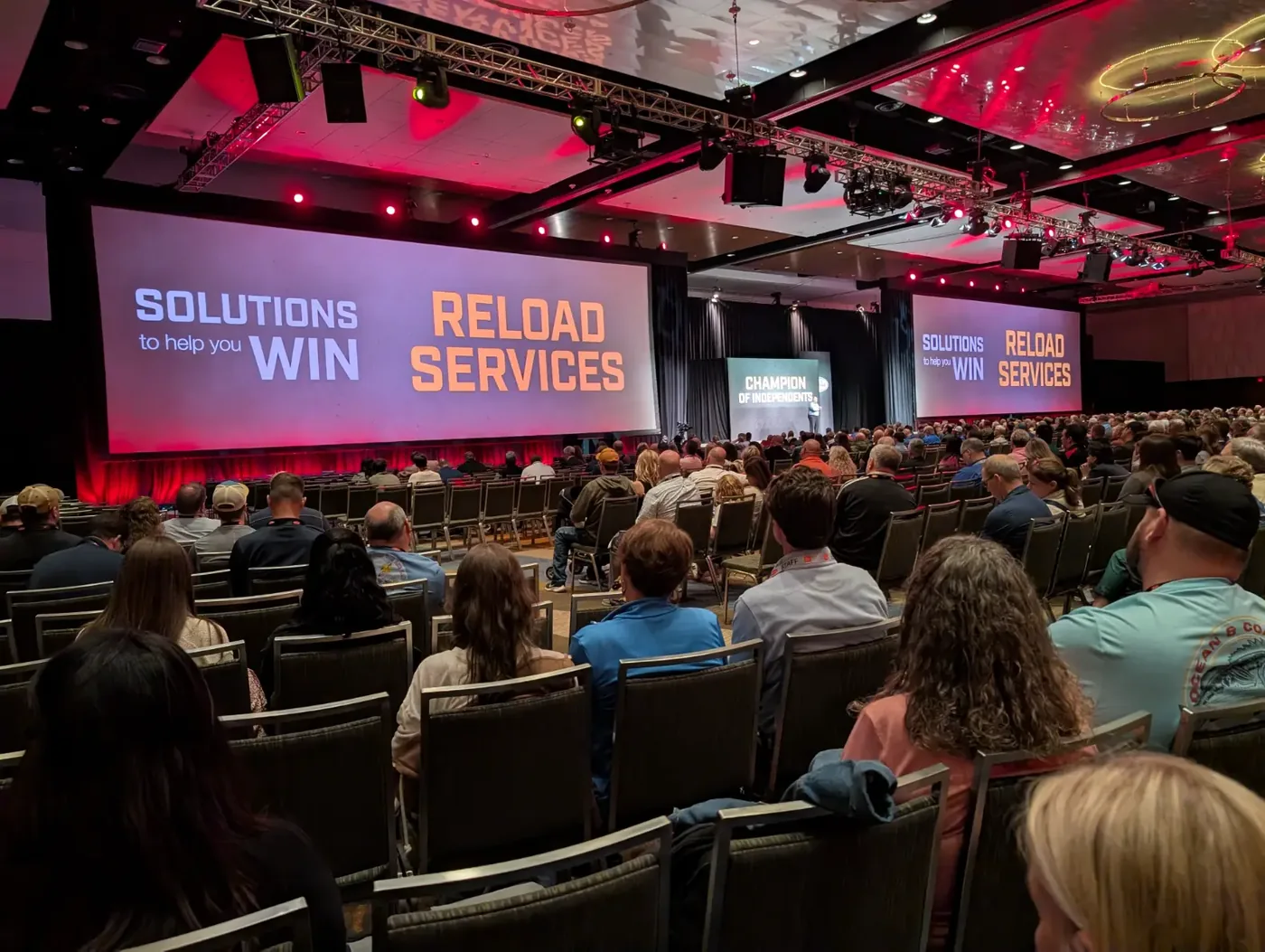 Reload Services on the main stage