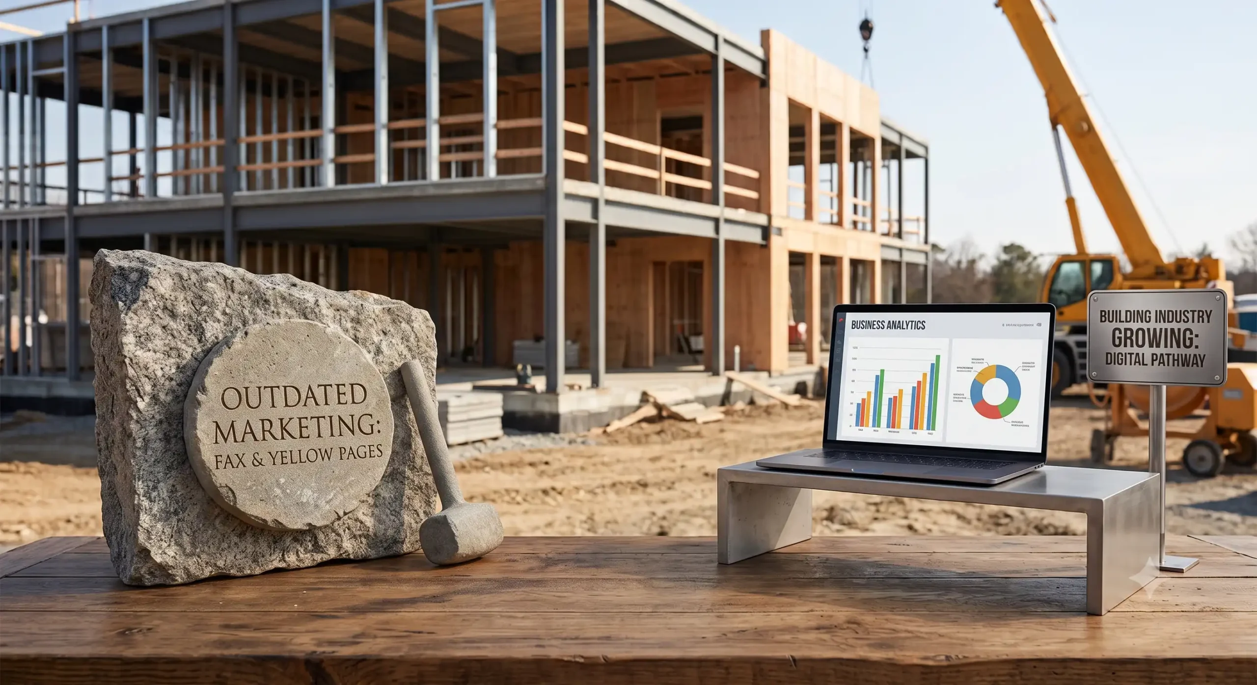 Your Building Industry Marketing is Stuck in the Stone Age (And It’s Costing You Growth)